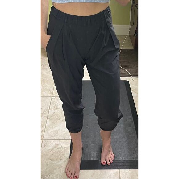 Lululemon 2 Get Ready Jogger Black Track Pants small - Picture 2 of 7
